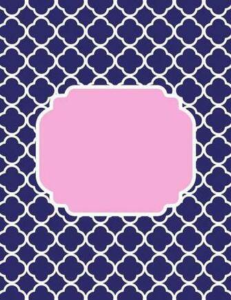 Quatrefoil Monogram Lee Johnston Lomax This Was The Background