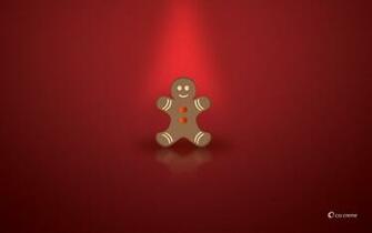 Christmas Cookie Wallpaper Stock Photos