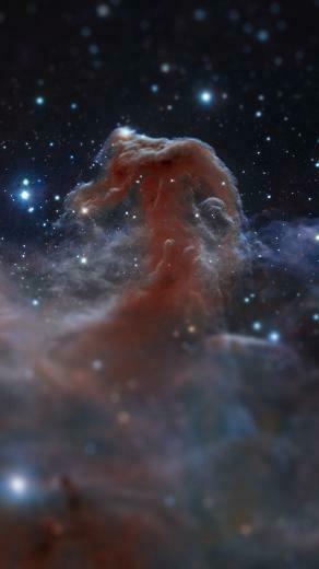 Abstract Nebula In Starry Space Wallpaper For Htc One M9