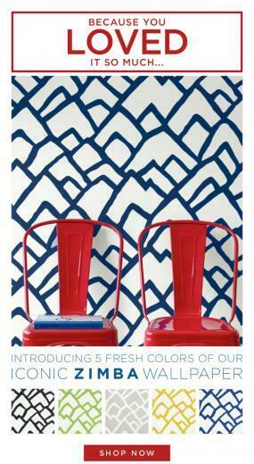 Wallpaper Love Zimba By Schumacher The English Room