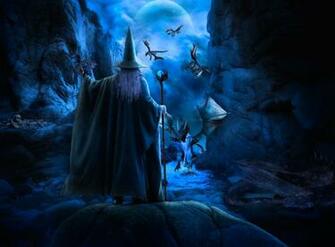 Dragons And Wizards Wallpaper Dragon Wizard New Born By