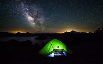 Camping HD Wallpaper Background Image