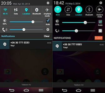 Lg G2 In G3 Optik Wallpaper Statusbar Und Homescreen Theme Jetzt