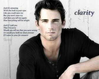 Clarity Matt Bomer Wallpaper