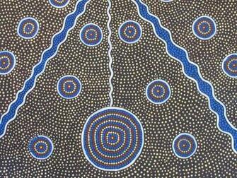 Photo Aboriginal Art Painting