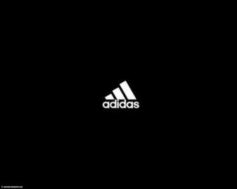 Logo Wallpaper Adidas Vector Black N39 White By