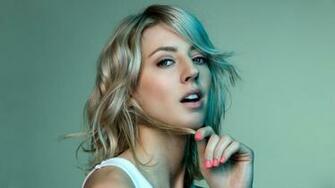 Veronica Maggio Face Blonde Mouth Look Stock Photos Image