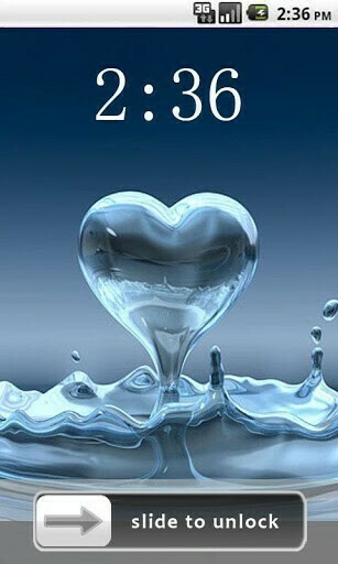 Bigger Love Lock Screen Wallpaper For Android Screenshot