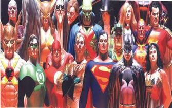 Alex Ross Wallpaper Dc Comics Art