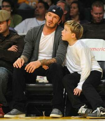 Brooklyn Beckham At Lakers Wallpaper Cloudpix Image