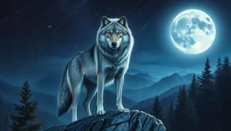 Really Cool Wolf Wallpaper