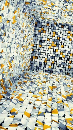 Yellow And Gray Wallpaper