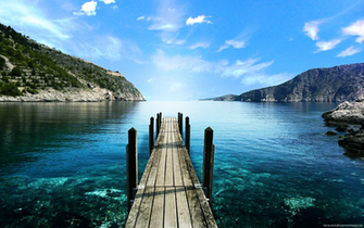 Beautiful Beach Landscape HD Wallpaper