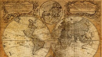 Old Map Wallpaper