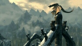 Digital Art 720p Skyrim Wallpaper 1080p HD