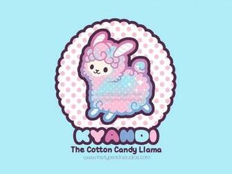 Kyandi The Cotton Candy Llama By Mooglegurl