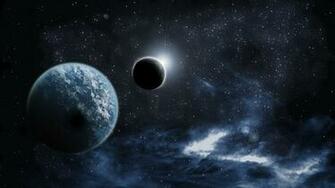 Wallpaper Background Moon Planets