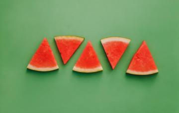 Wallpaper Green Watermelon Background