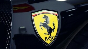 Cars Ferrari Emblem Wallpaper