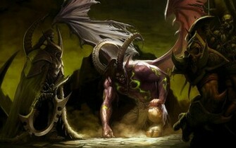 Illidan From World Of Warcraft Desktop Wallpaper