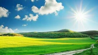 Beautiful Sunny Day Wallpaper Hq Desktop