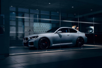 Bmw M2 Combines Brooklyn Grey With Black Wheels In Fresh