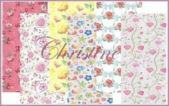 Spring4sims Victorian House Colorful Floral Wallpaper By Cc4sims