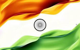 Indian Flag Image 3d Flying Animation