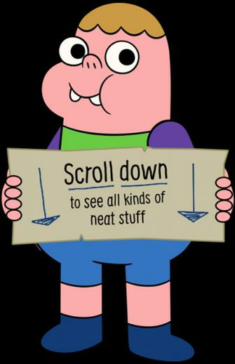 Gambar Clarence Cartoon Network Image Lucu Terbaru