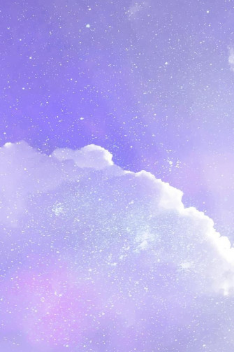 Aesthetic Cloud Background Galaxy Design Vector Premium Image