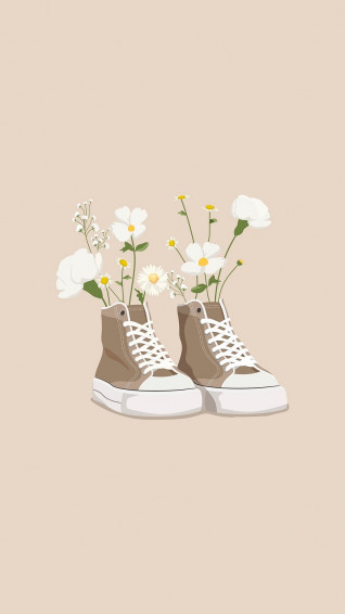 Cute Aesthetic Brown iPhone Wallpaper