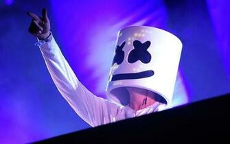 Wallpaper Dj Marshmello Concert Musician For