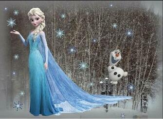 Krainie Lodu Elsa I Olaf Dekoracyjne Naklejki Na Cian Dla