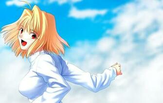 Wallpaper Clouds Arcueid Brunestud Melty Blood Image For