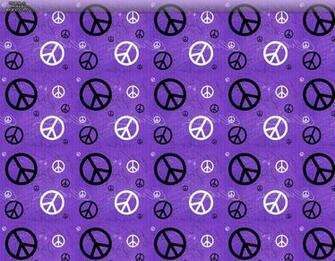 Colorful Peace Sign Background