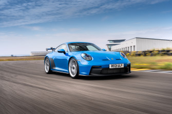 Blue Porsche Gt3 Mt