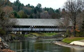 Covered Bridge High Quality And Resolution Wallpaper