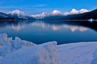 Glacier National Park Winter Wallpaper