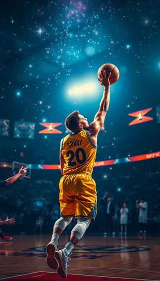 Stephen Curry Night Wallpaper