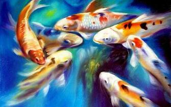 Koi Rich HD Desktop Wallpaper Widescreen