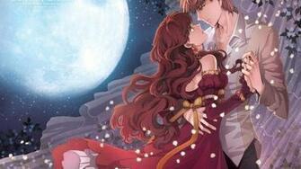 Wallpaper Collection Romantic Love Couple Kissing Anime Hq