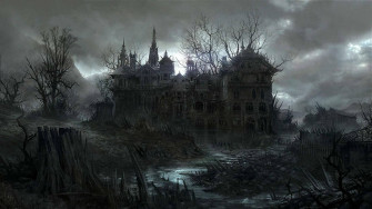 Haunted House Halloween Wallpaper