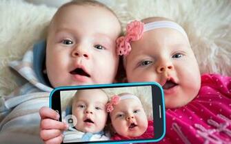 Sister Brother Cute Selfie Wallpaper Png Transparent Best Stock