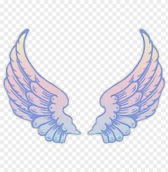 Sticker By La Chica Suicida Cartoon Angel Wings Transparent Png