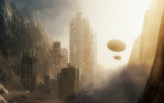 Sci Fi City Wallpaper