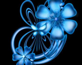 Teal Floral Wallpaper Widescreen HD