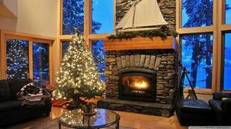 Fireplace Christmas Wallpaper