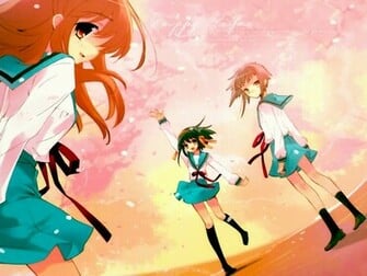 Suzumiya Haruhi Anime Wallpaper Zone