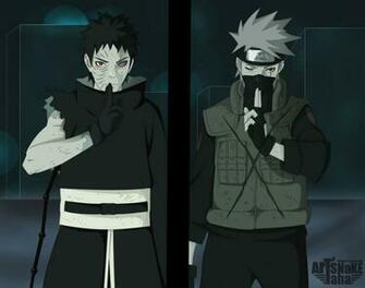 Kakashi Image Hatake And Obito Uchiha HD Wallpaper