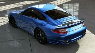 Blue Porsche Carerra Coupe Ruf Rt S Forza Motorsport